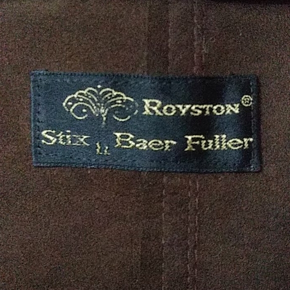 Stix, Baer & Fuller (SBF) Suede Inspired Jacket - Picture 15 of 16